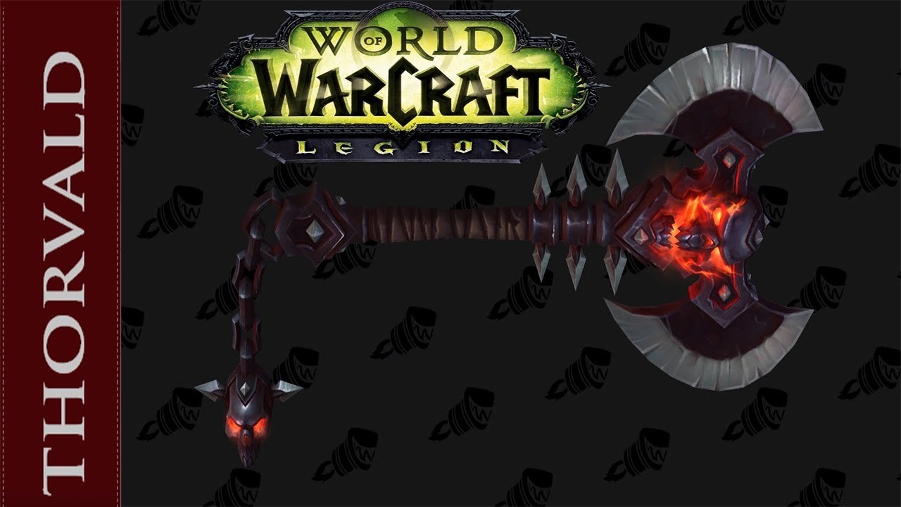 WoW Legion Arms Hiddenartefact Secret of the Axes Quest [1440p60fps]
