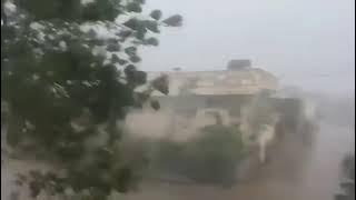 Saty Safe from Montha Toofan...#  Toofan#Nature disaster# trending..