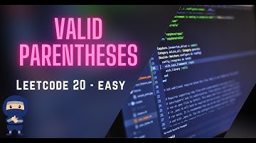 Valid Parentheses - LeetCode #20 - Python, JavaScript, Java, C++