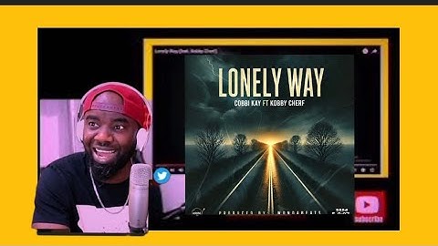 Cobbi Kay - Lonely Way ft. Kobby Cherf ( official audio) music reaction video!!!