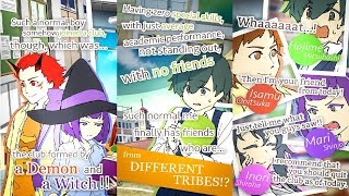 Normal Me and Abnormal Friends [Visual Novel] Android Gameplay screenshot 1