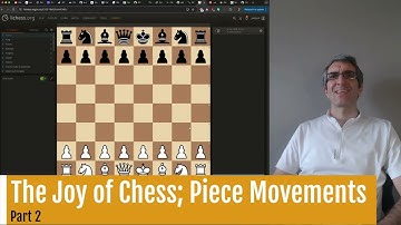The joy of chess, Part 2, basic piece movements