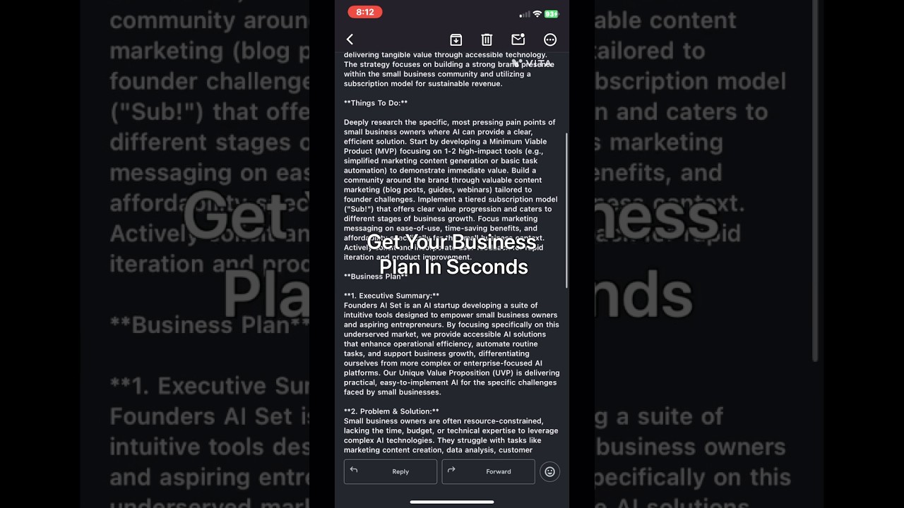 AI BUSINESS PLANS | Free To Try Out! 