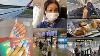 NIGERIA TRAVEL VLOG: Come With Me To Lagos, Nigeria | London To Lagos Turkish Airlines
