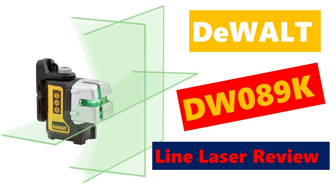 Andragende berømt Stille og rolig DEWALT DW089K Line Laser Review - YouTube