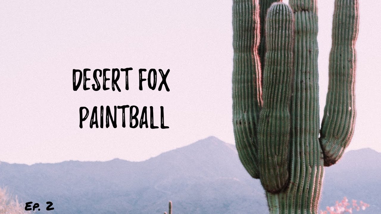 Desert Fox Paintball // November 3, 2018 // Tucson, Arizona