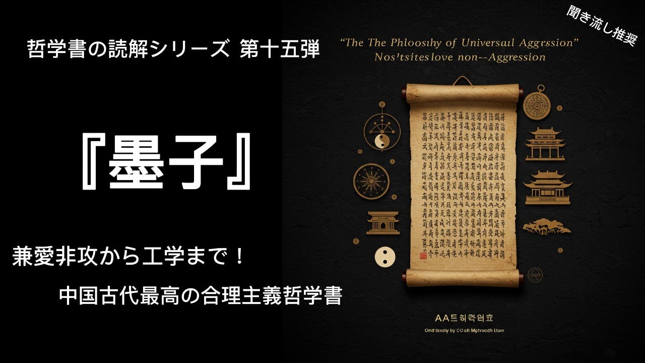 墨子』完全解説 ～兼愛非攻から工学まで！中国古代最高の合理主義哲学