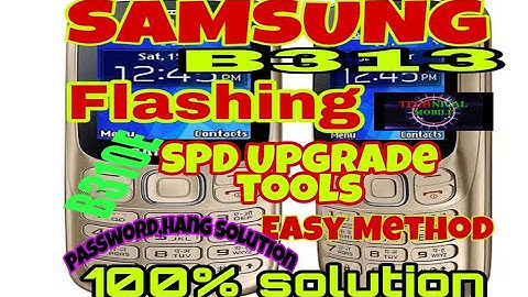 Samsung B310E {Guru Music 2} flashing without box