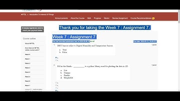 introduction to machine learning || WEEK-7 Quiz assignment Answers 7  2024 || NPTEL