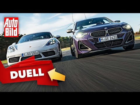 BMW M240i vs. Porsche 718 Cayman (2021) | Fährt das 2er Coupé dem Porsche davon? | Test mit Jan Horn