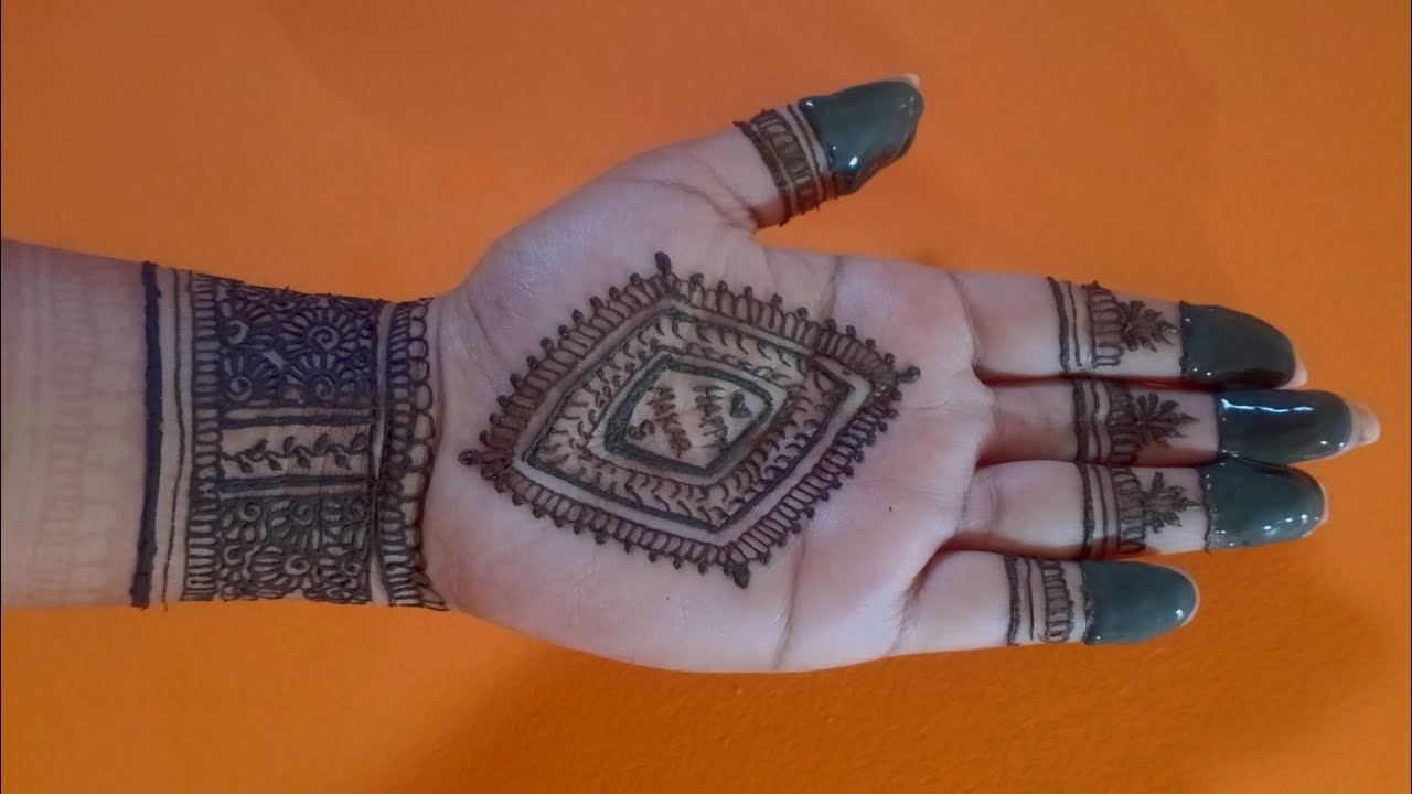 Makar Sankranti Special Front Hand Mehndi Design | Easy & Simple 