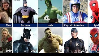 Evolution of Superhero Films - Then & Now