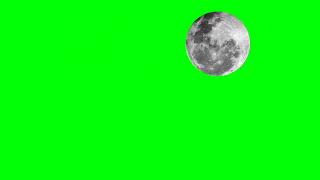 Green Screen Moon Travelling