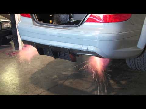 Fluid MotorUnion - Mercedes Benz CLK63 AMG Black Series Custom Exhaust