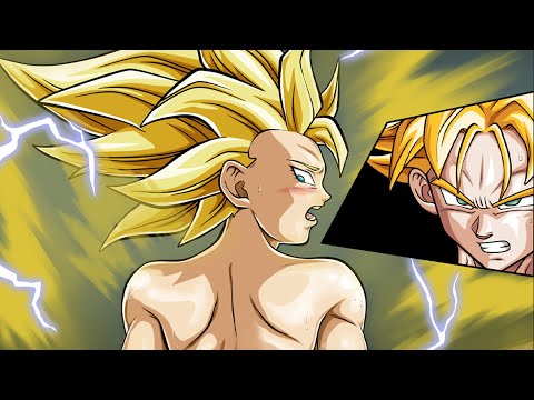 Trunks Vs Caulifla - Long Sword Extend! 