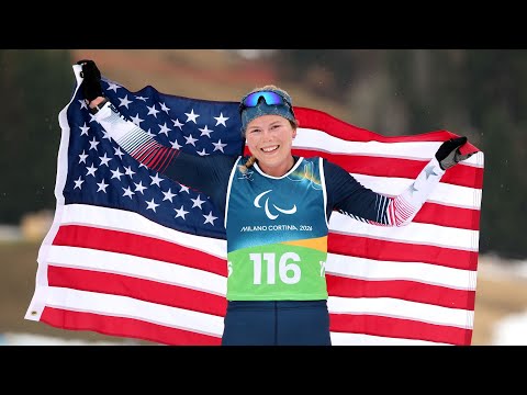 Sydney Peterson completes Cross-Country podium sweep with 20km gold!