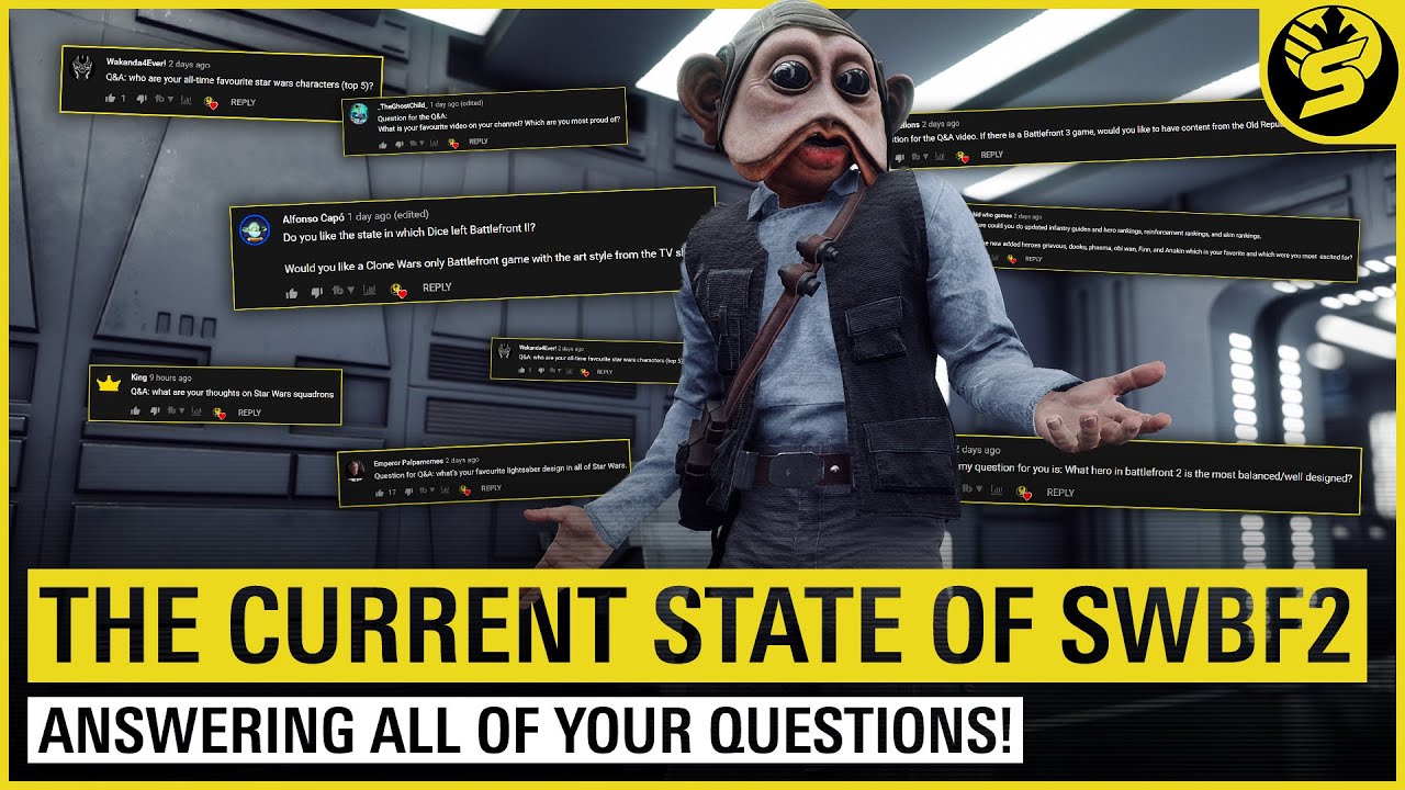 The current state of Battlefront 2 - Answering your Q&A questions!