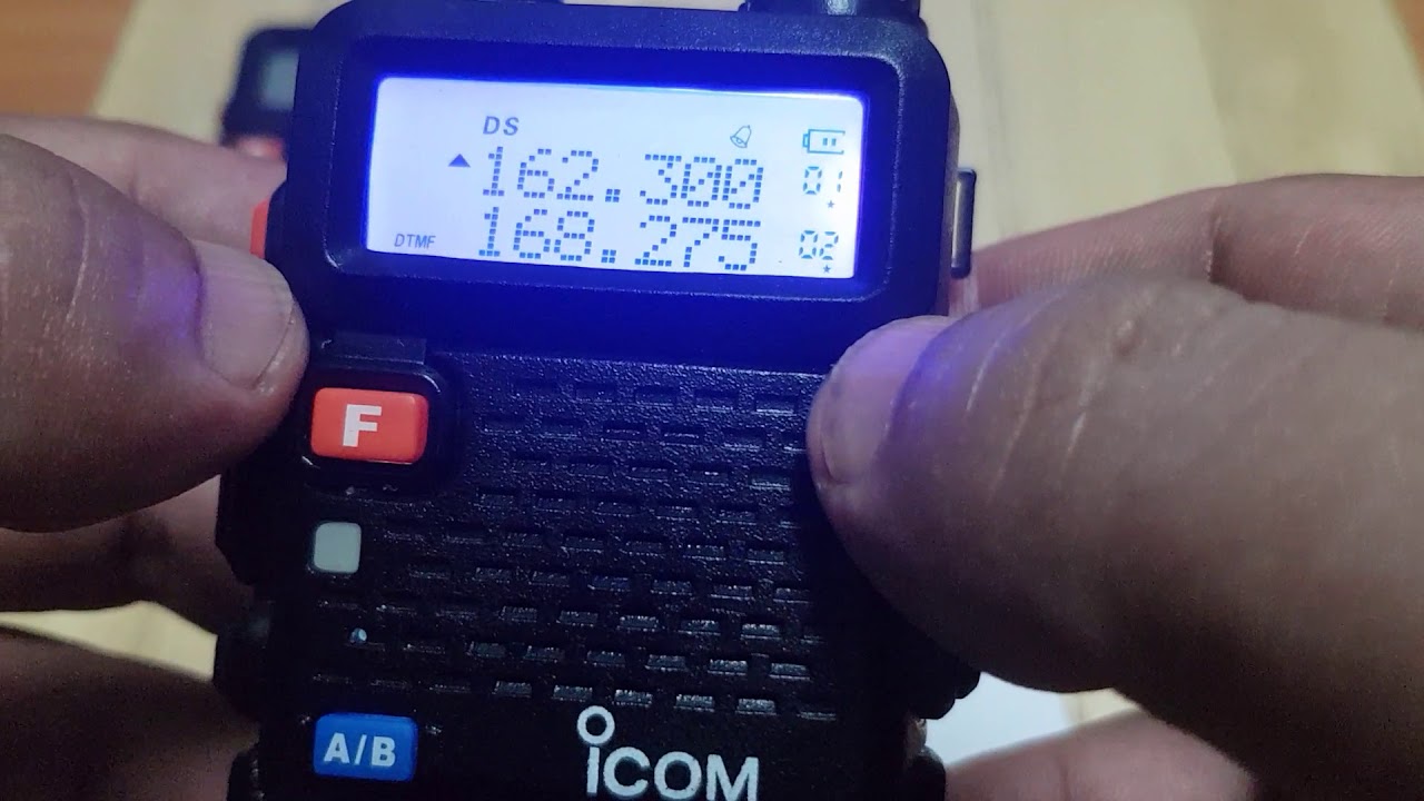 วิธีรีเซทเครื่อง Icom V90 รุ่น3