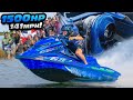 1500hp turbo jetski screams to 141mph 18l spins 12000rpm  75psi of boost