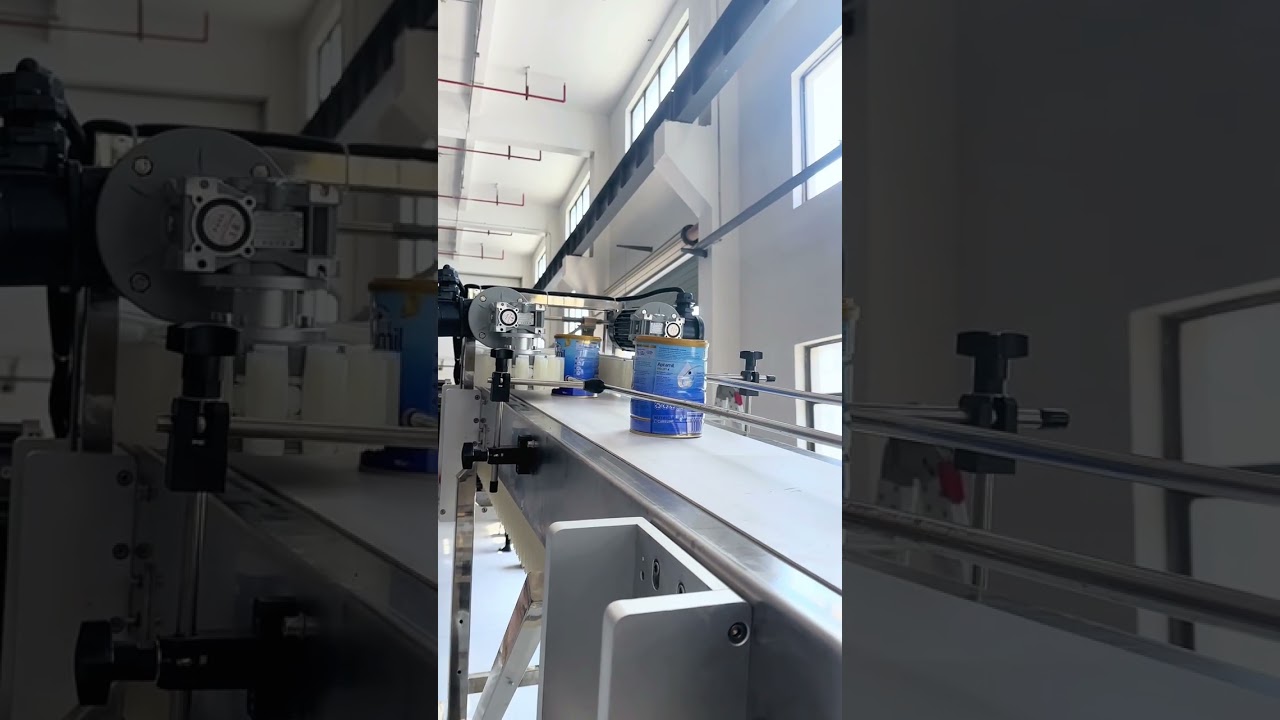Factory customized milk powder can conveyor