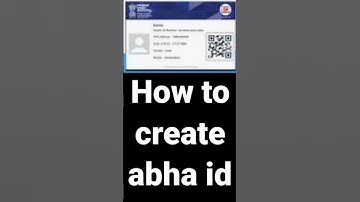how to create abha id keise banaye mobile phon se #abha #shortsvideo
