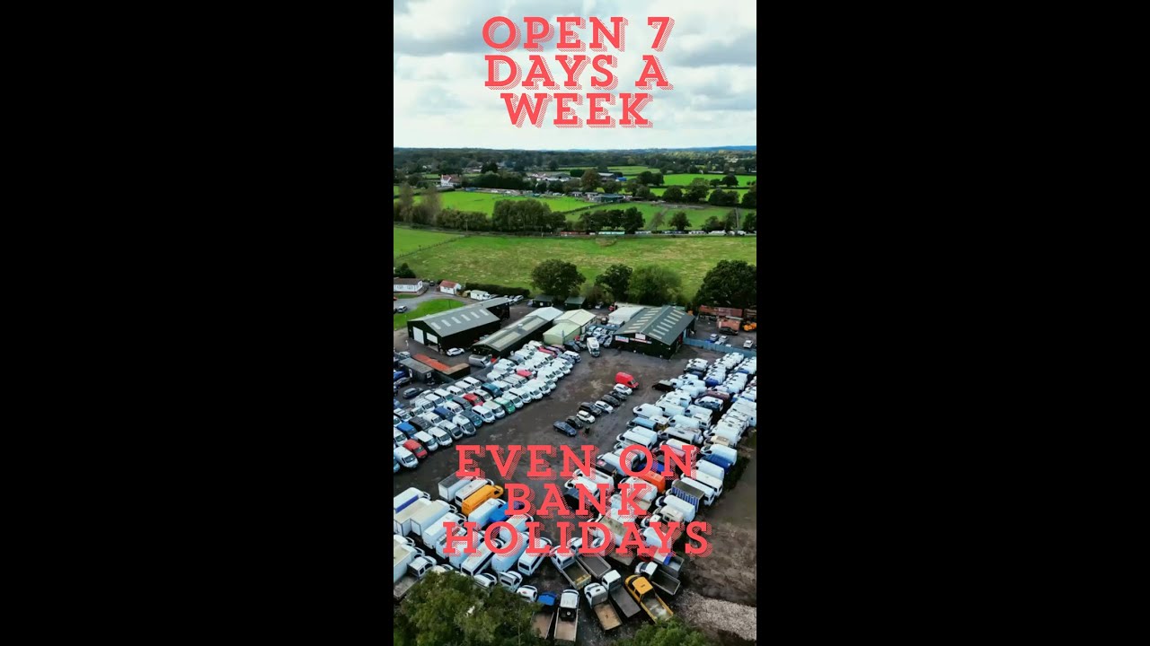 Bank holiday sale this weekend! Open Every Day! www.vanstation.co.uk