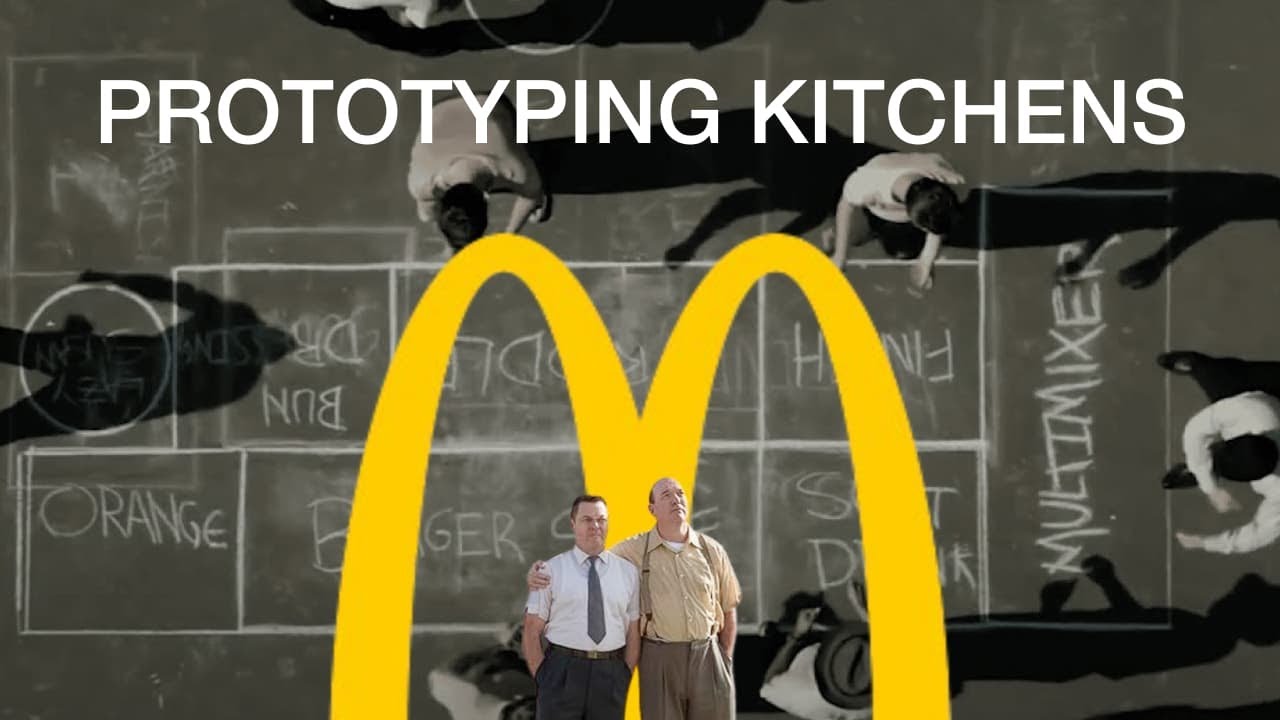 Prototyping Kitchens: McDonald's Service Prototype from the 50's