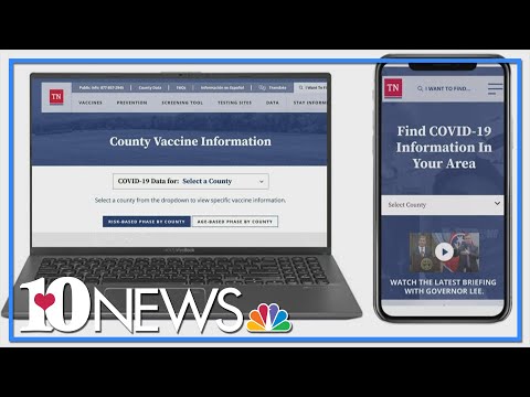 How to use Tennessee's online COVID-19 vaccine portal