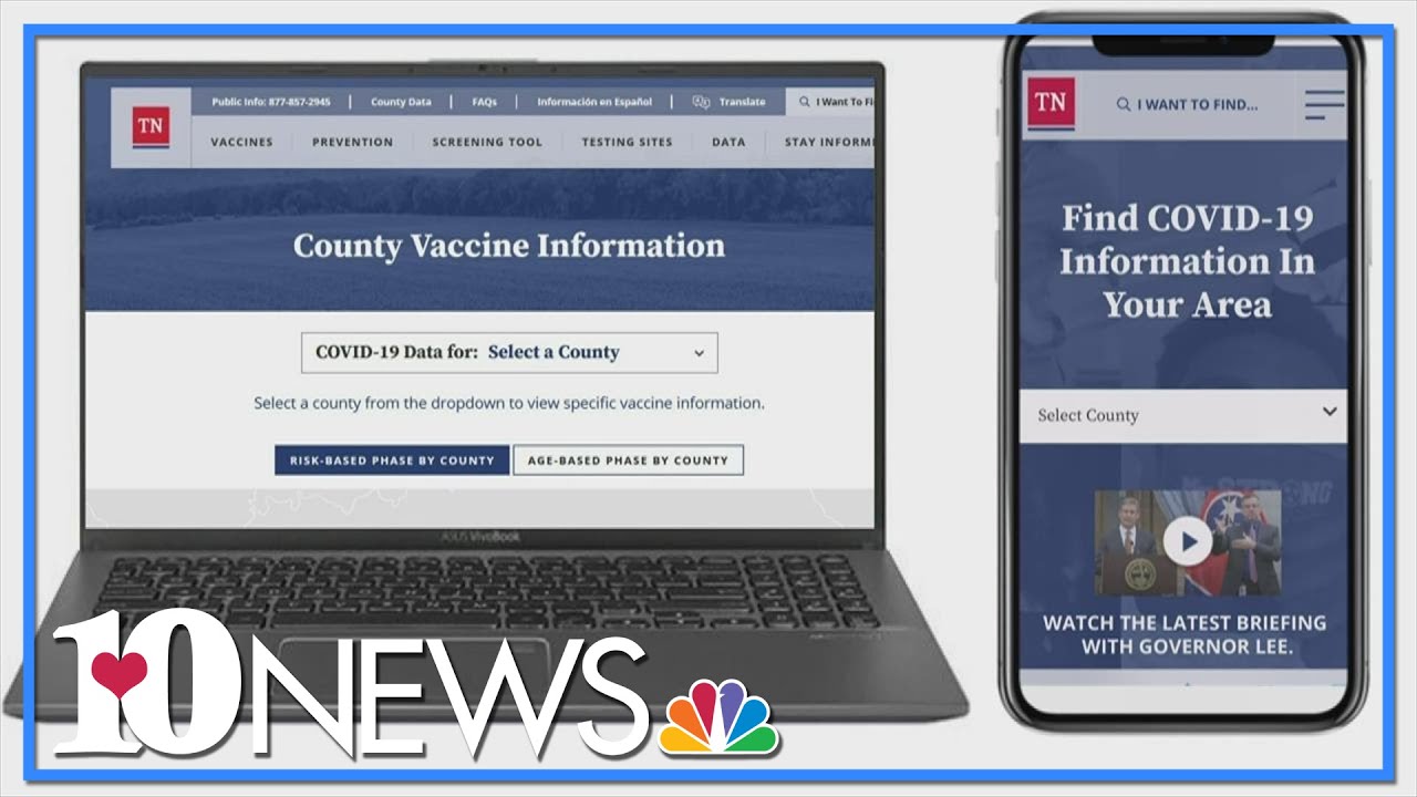 How to use Tennessee's online COVID-19 vaccine portal