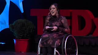 Wheels of Courage: My Story from my Wheelchair | Jen Dearaujo | TEDxNewBedford