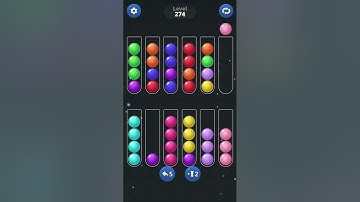 Ball Sort by Infinite Joy (V2): Levels 273, 274, 275