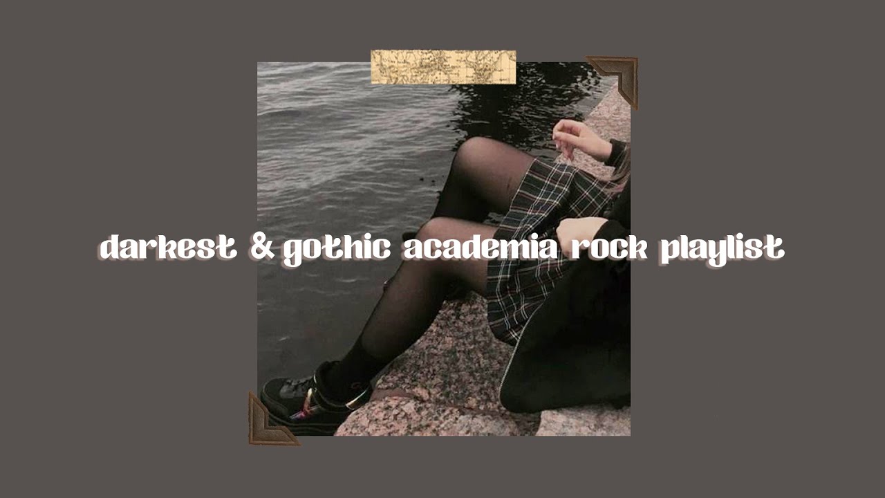 A darkest academia rock playlist to read an action scene 🤘💼📜