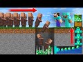 THE BEST WAY TO STEAL VILLAGERS EMERALDS! in Minecraft Noob vs Pro