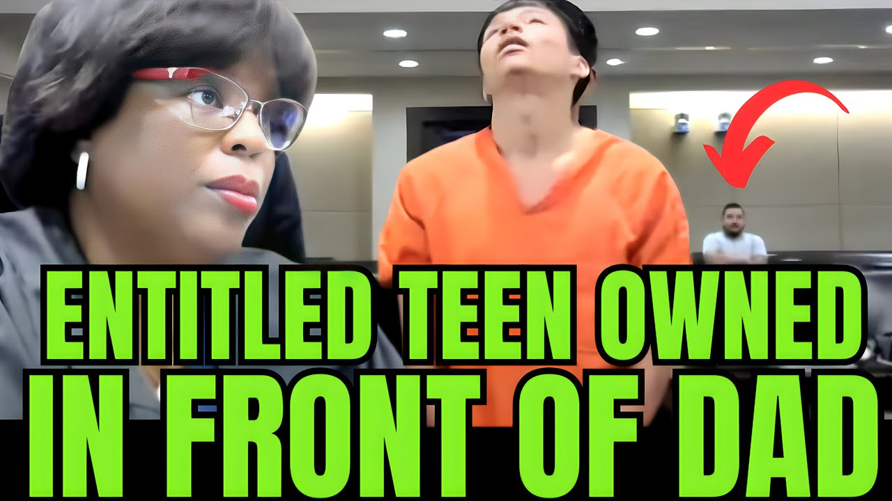 Entitled Teen's Attitude Crumbles as Parents Look On