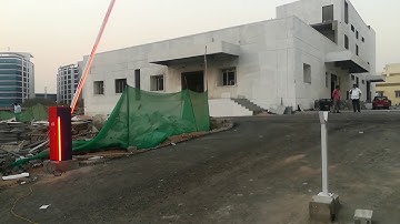 eSSL BGL 100 Boom Barrier working video