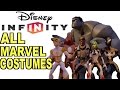 Disney Infinity ALL Marvel Costume Changes