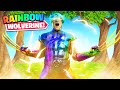 FIRST RAINBOW WOLVERINE IN FORTNITE