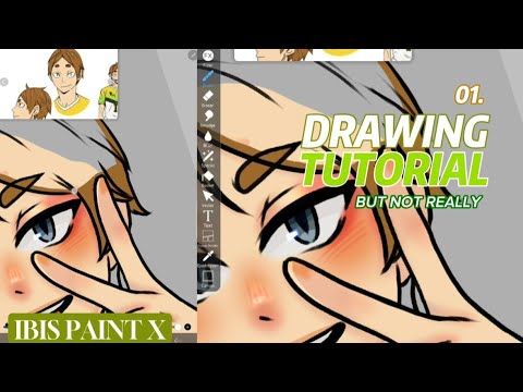 01. DRAWING TUTORIAL (but not quite) | IBIS PAINT X - YouTube