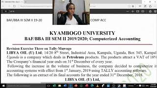 TALLY (how to use Tally accounting software for your Computerized Accounting calculations), Kyambogo screenshot 4