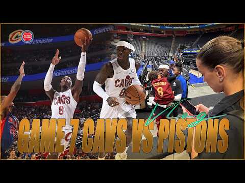 GAME 7 WIN!! - CAVS VS PISTONS - NBA PLAYOFFS 2026 VLOG
