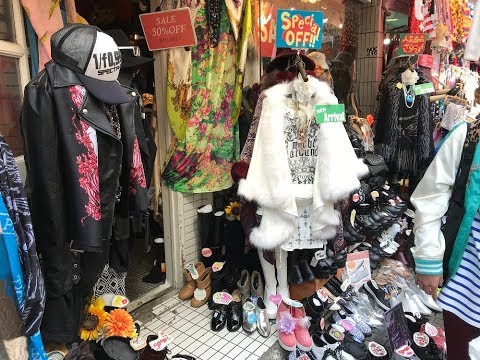 Harajuku Takeshita Street View, Cheap shopping in Tokyo, 原宿、竹下通りビュー