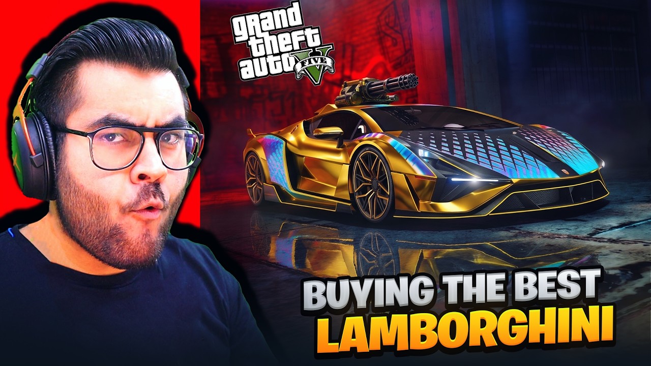 🤑 The Most EXPENSIVE Weaponized Lamborghini in GTA 5! 🤑 | Hitesh KS