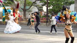 Samba on parade in Kobe