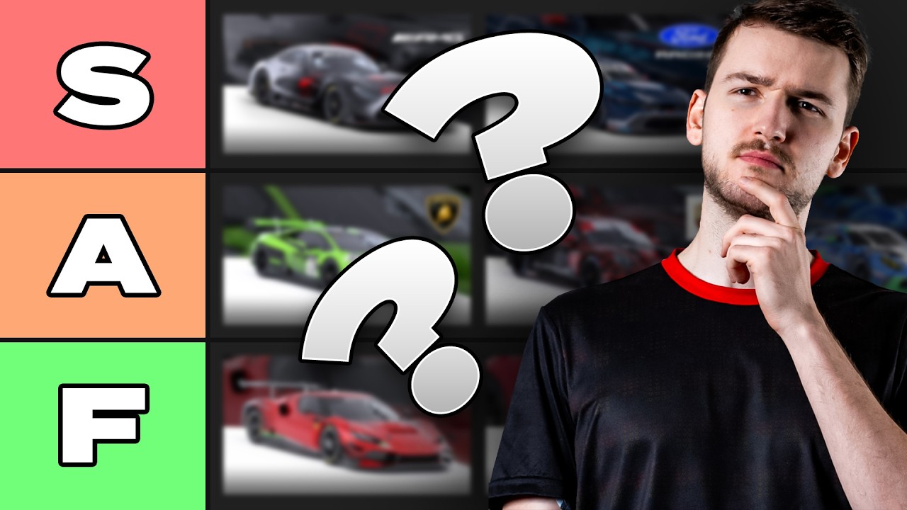 Yuri Kasdorp Ranks Every GT3 Car in iRacing - YouTube