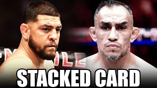 BREAKING! Nick Diaz and Tony Ferguson ARE BACK!!! Stacked Card