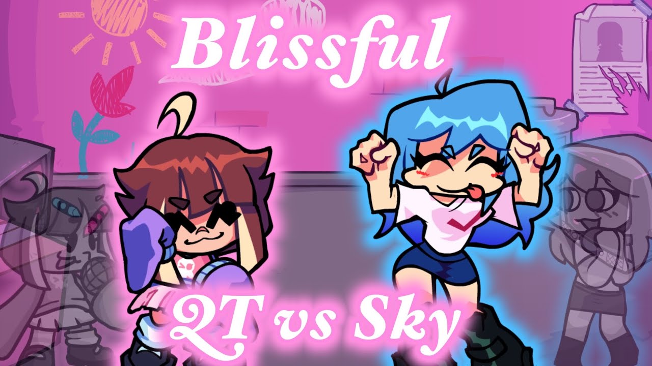 FNF Blissful QT vs Sky