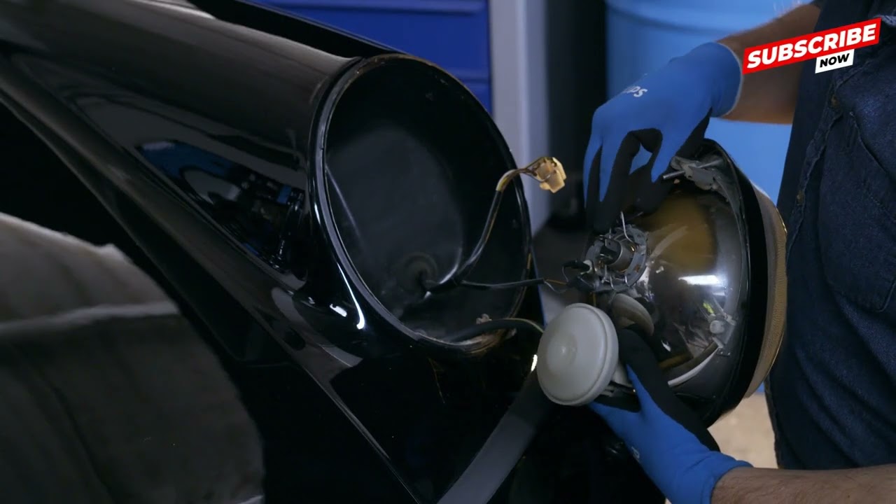 Comment remplacer les lampes de vos phares avant, Porsche 911 964, halogene H4
