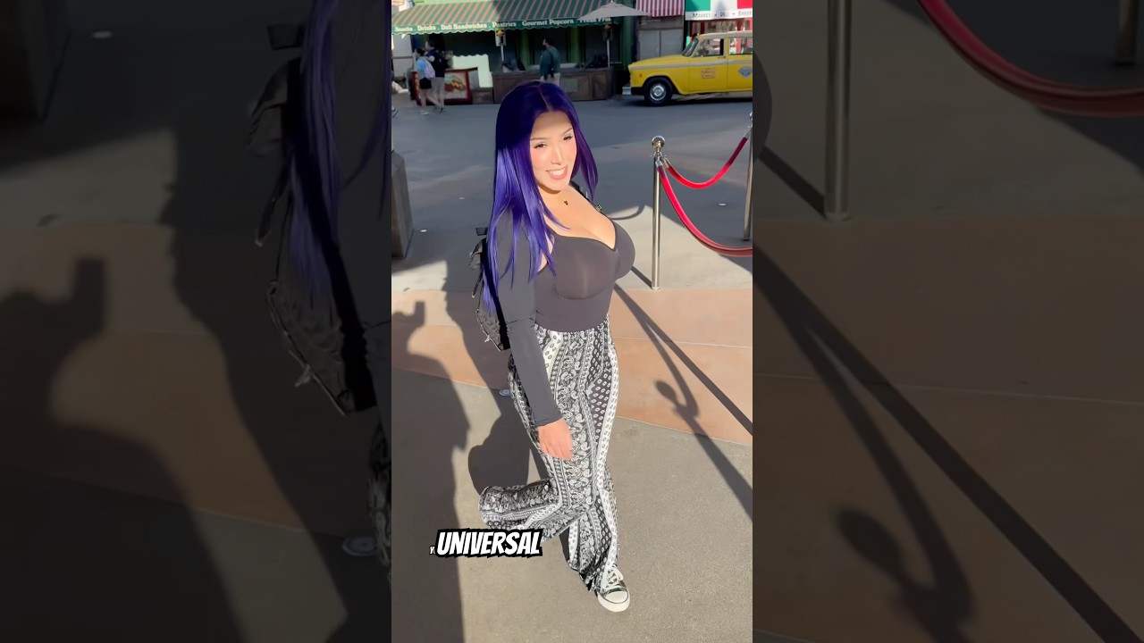 Purple hair (: #viralshort #foryou #travel