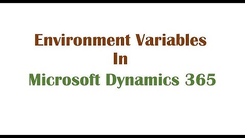 Environments Variables in Dynamics 365 | Get Encoded Value from Environments Variables and Decode it