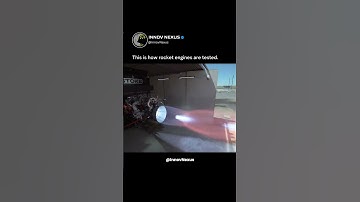 Rocket Engine Test | Space Science Explained